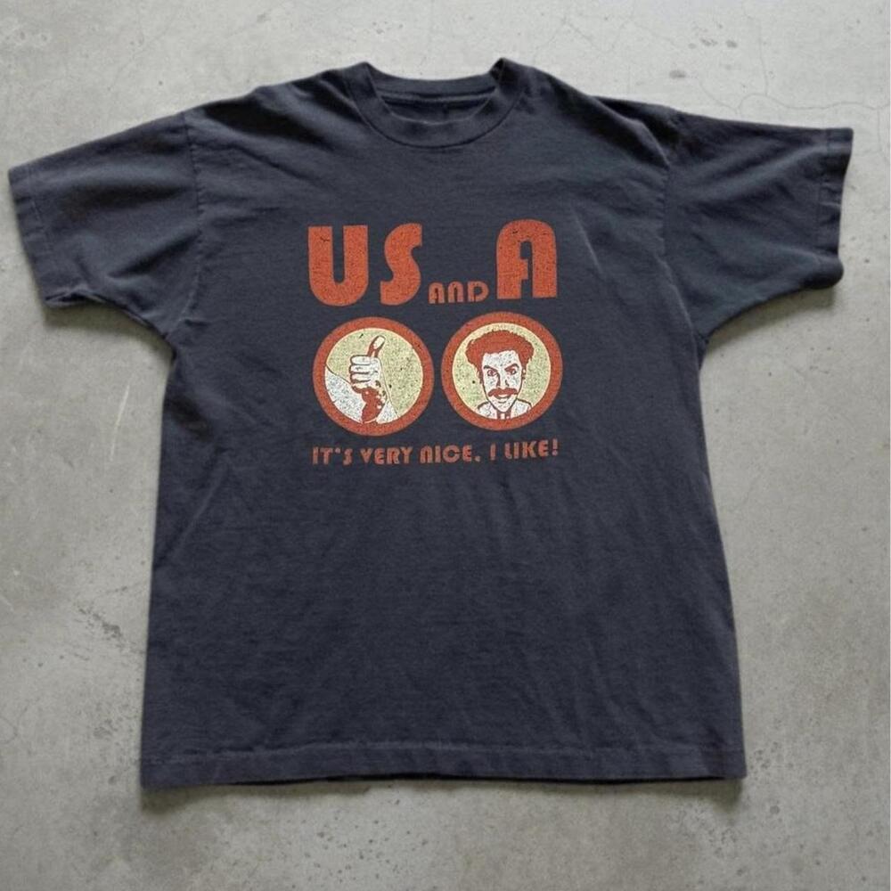 Usa And A Graphic Tee